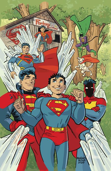 SUPERMAN UNLIMITED #13 CVR E ANTHONY MARQUES CARD STOCK VAR (THE REIGN OF THE SUPERBOYS)