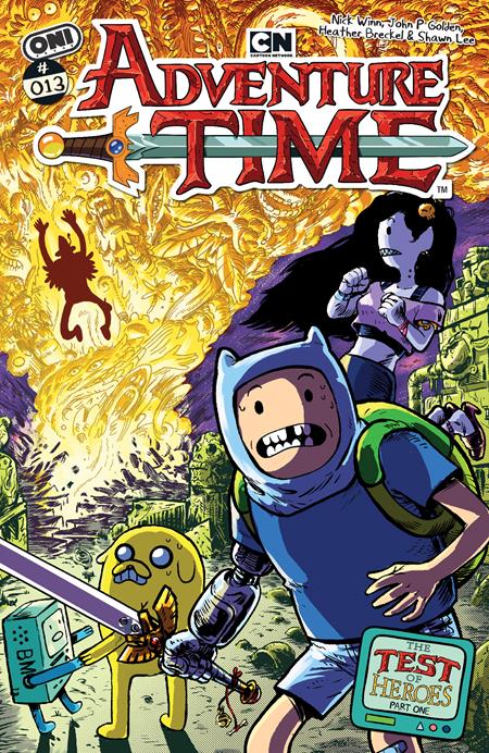ADVENTURE TIME (2025) #13 CVR B JOHN P GOLDEN VAR