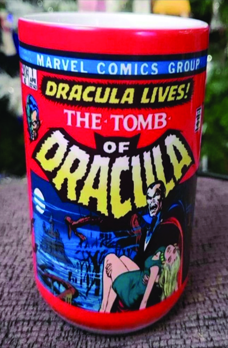 TOMB OF DRACULA MAGIC COLOR CHANGING MUG!