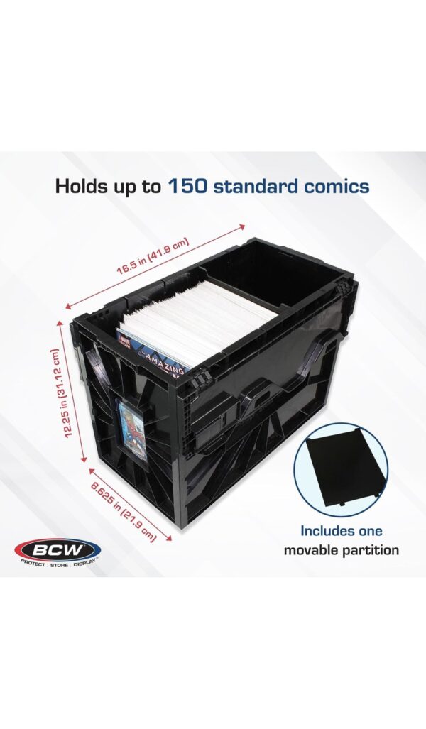 Bcw plastic comic book shortbox - Image 2